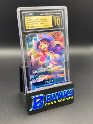 Alvida Common OP01-064 Japanese CGC PRISTINE 10