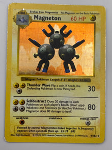 Magneton Holo Shadowless Base Set MP-HP