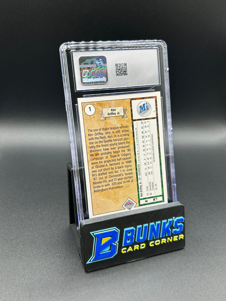 1989 Ken Griffey Jr. Upper Deck Rc CGC 9