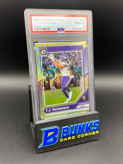 2024 TJ Hockenson Flex 30/149 PSA 10