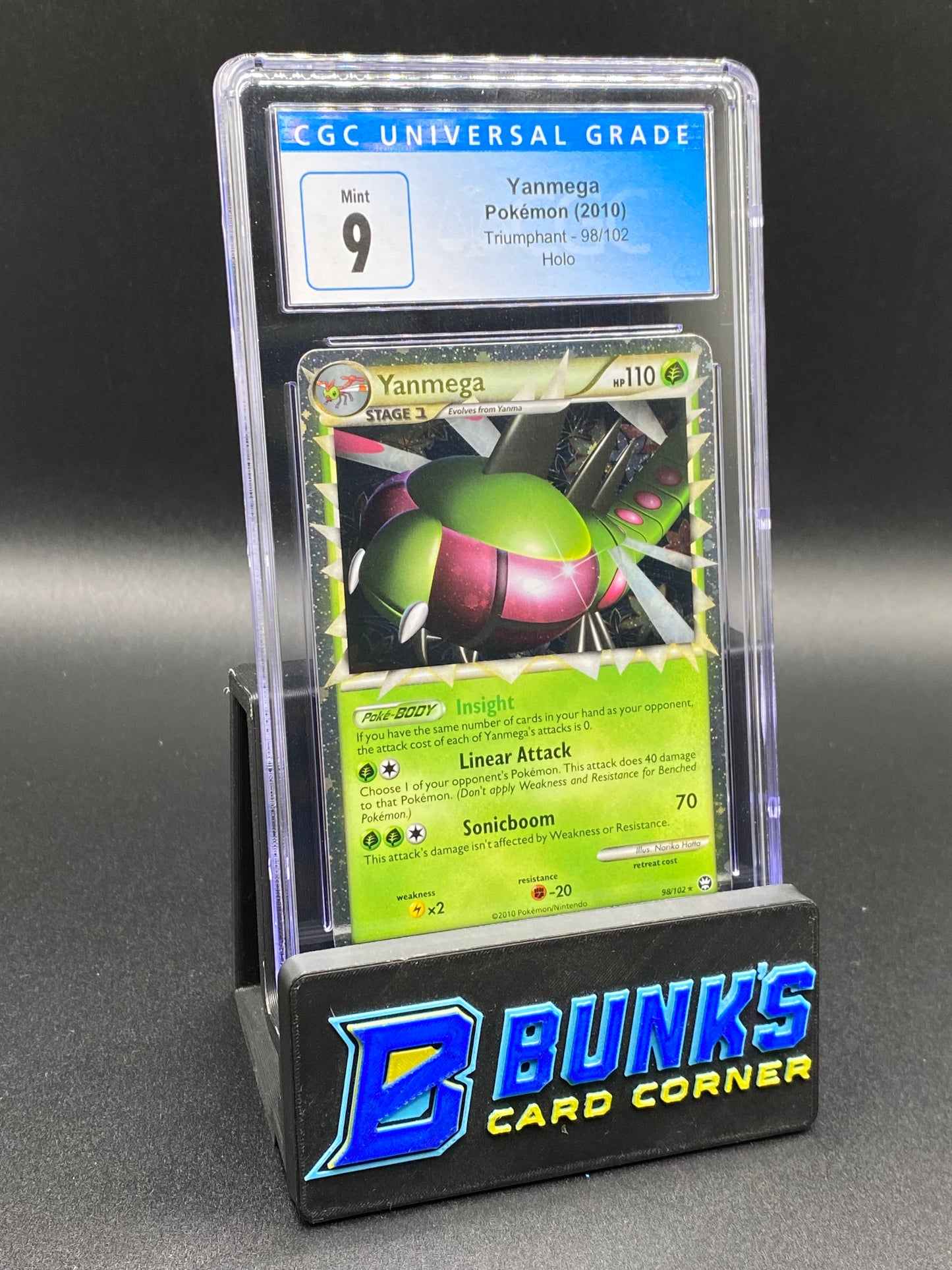 Yanmega Triumphant Holo CGC 9