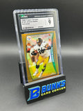 1998 Jerome Bettis Topps Chrome Refractor "The Bus" CGC 9