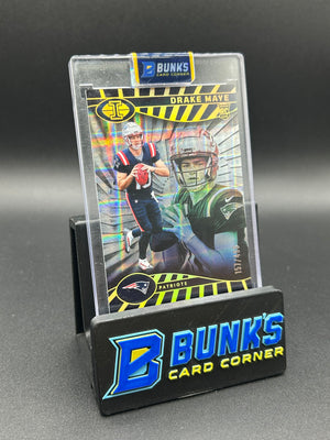 2024 Drake Maye Panini Rc 157/499 Rough Back Corners