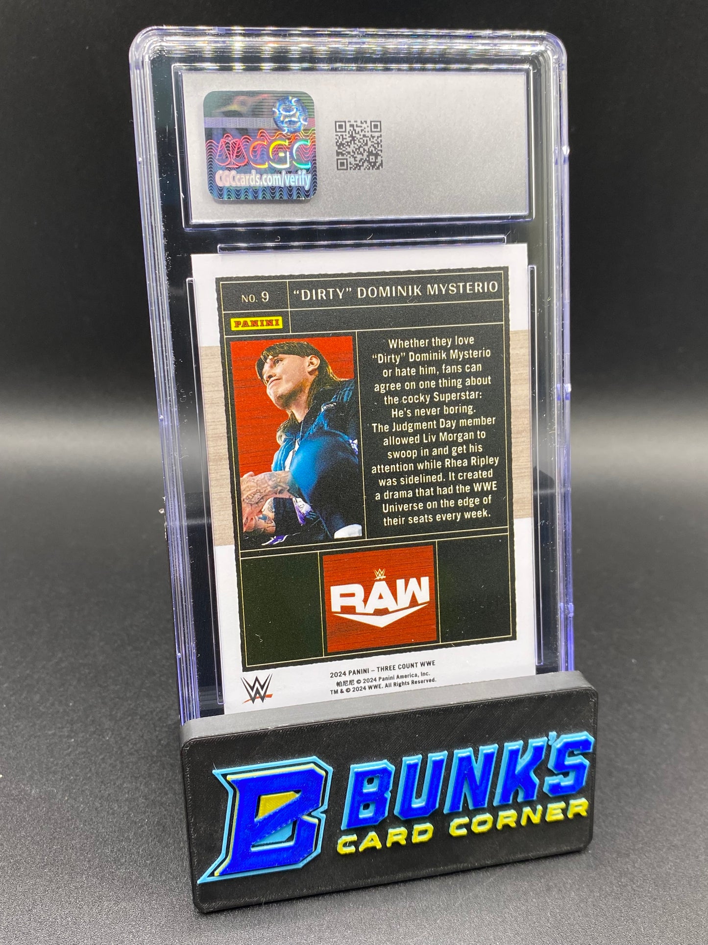 2024 Dominik Mysterio 15/40 CGC 10