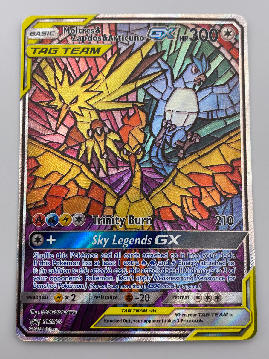 Moltres & Zapdos & Articuno Gx Tag Team Promo NM