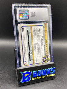 2022 Jacob Misiorowski Chrome CGC 10