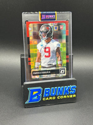2025 Emeka Egbuka Donruss Retro Black Pandora 132/149