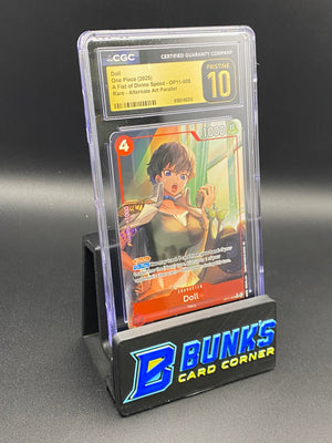 Doll Rare Parallel OP11-008 CGC PRISTINE 10