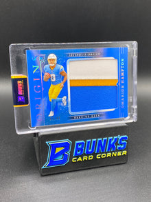 2025 Omarion Hampton Origins 9/49 Rc Patch