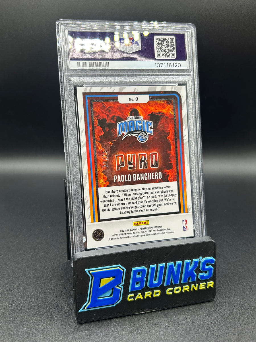 2023 Paolo Banchero Phoenix Pyro-Red International 28/75 PSA 10