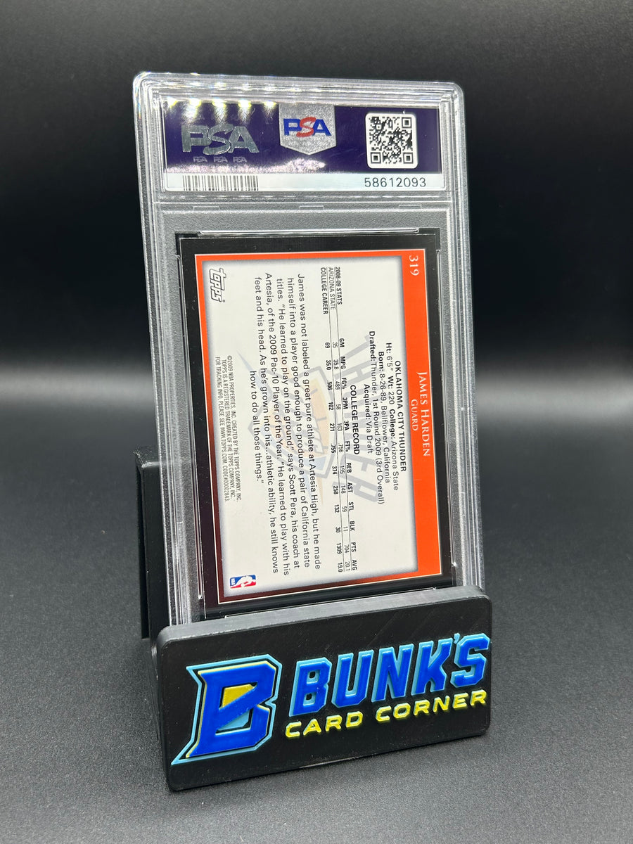 2009 James Harden Topps Rc PSA 9