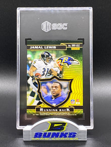 2021 Jamal Lewis AUTOGRAPHED SGC 10/9