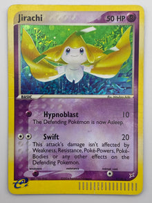 Jirachi Holo E-Reader Team Magma vs Team Aqua DMG
