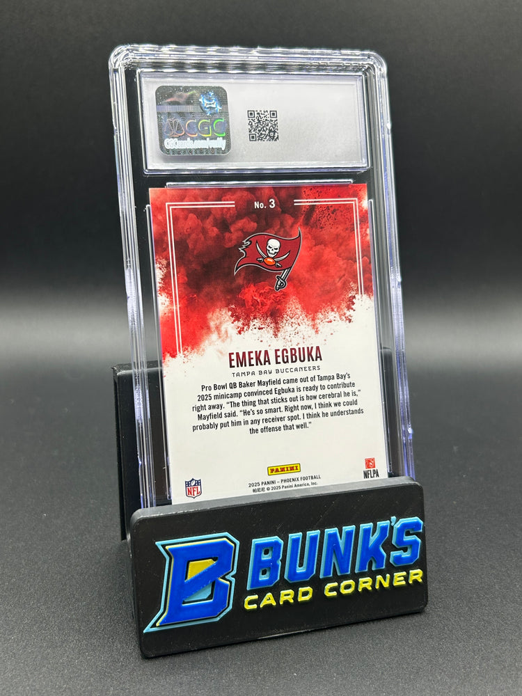 2025 Emeka Egbuka Panini Phoenix Color Blast Rc CGC 10
