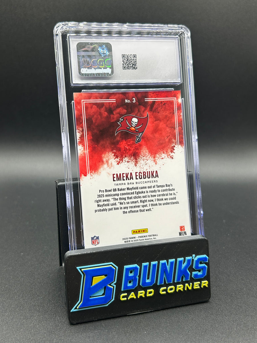 2025 Emeka Egbuka Panini Phoenix Color Blast Rc CGC 10