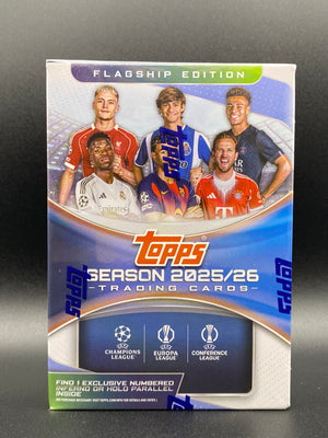 2025-26 Topps Flagship Edition UEFA Blaster Box