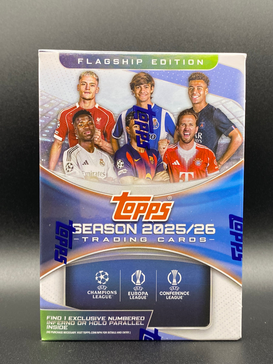2025-26 Topps Flagship Edition UEFA Blaster Box