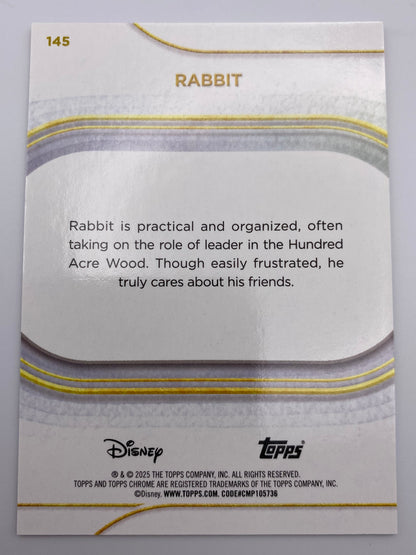 Topps Chrome Rabbit Orange 6/25