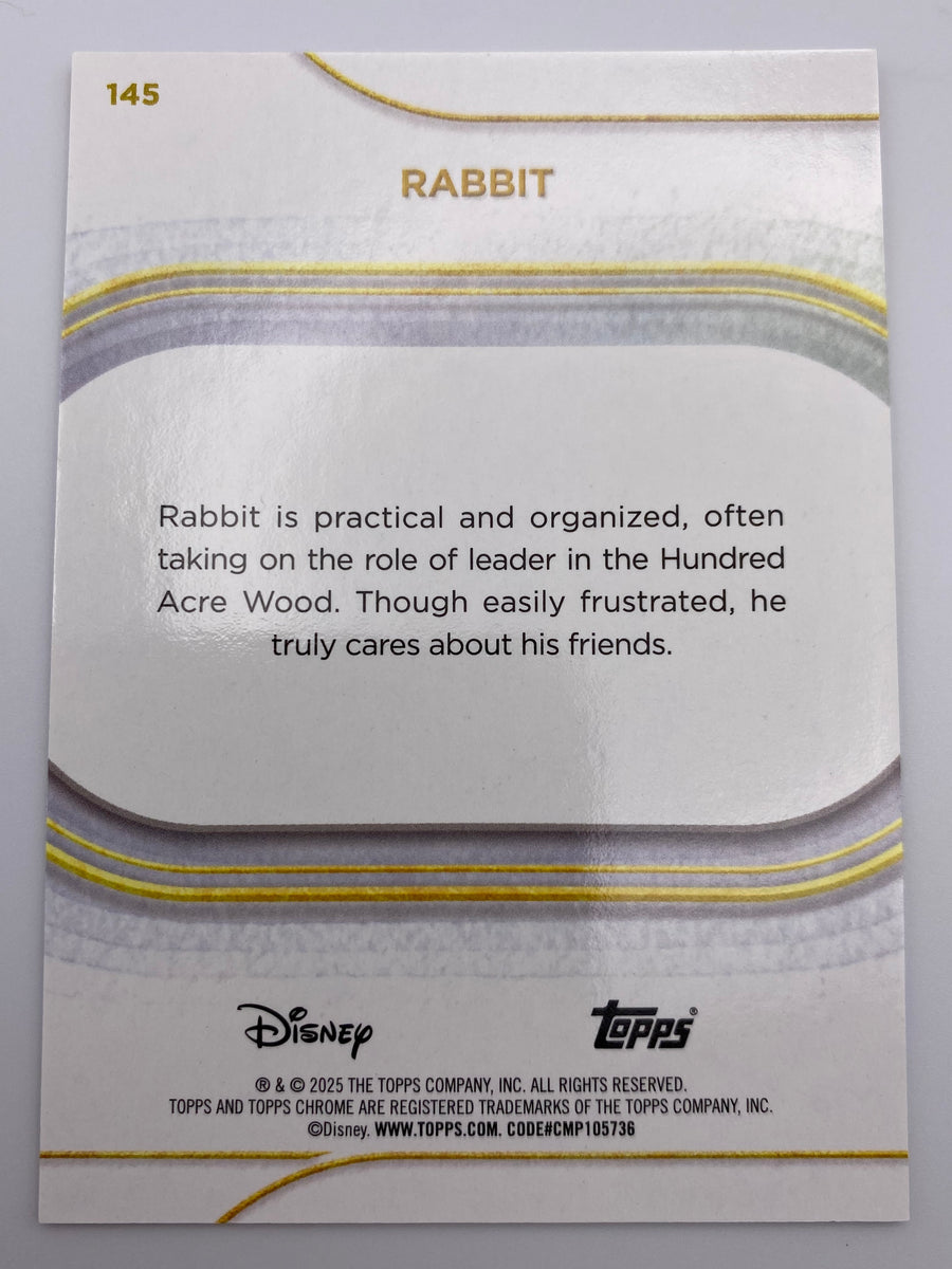 Topps Chrome Rabbit Orange 6/25
