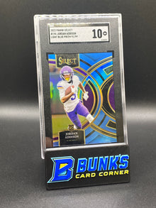 2023 Jordan Addison Light Blue Prizm 91/99