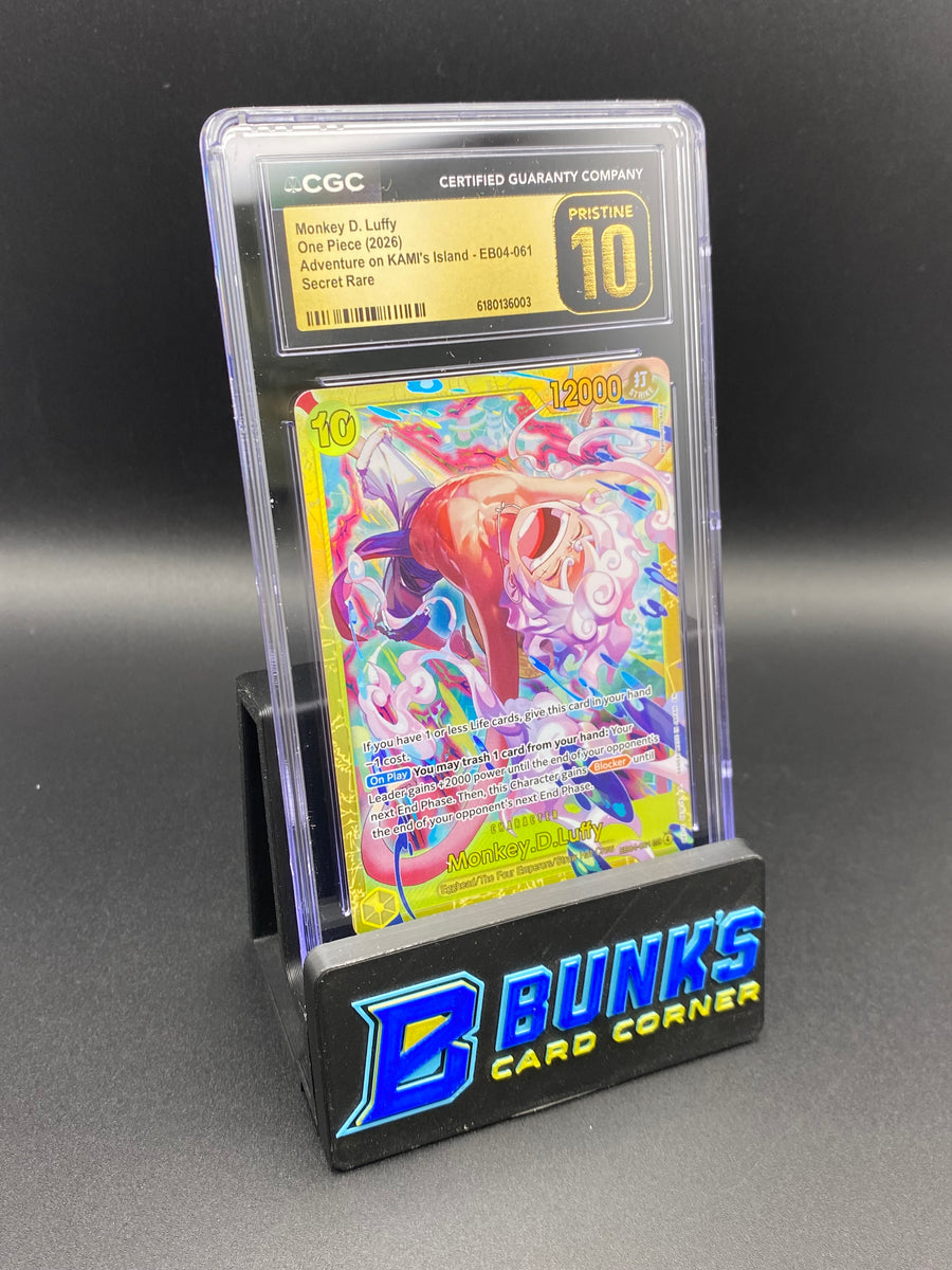 Monkey D. Luffy Secret Rare EB04-061 CGC PRISTINE 10