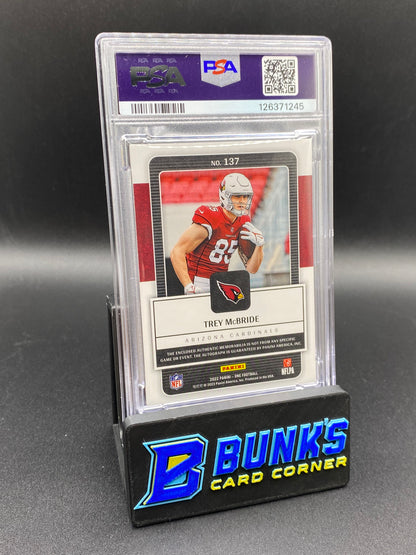 2022 Trey McBride Premium Patch Auto PSA Auto 10 77/99