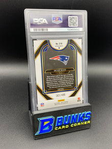 2024 Drake Maye Neon Green Shock Rc 383/499 PSA 10