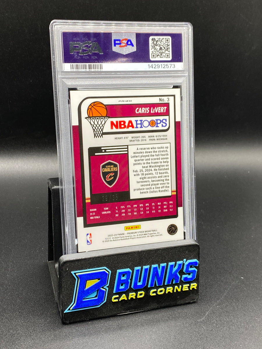 2023 Caris LeVert Pink Ice Prizm PSA 10 29/35