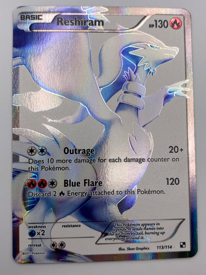 Reshiram Full Art Black & White LP