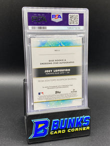 2024 Joey Loperfido Auto 7/99 PSA Auto 10 Rc