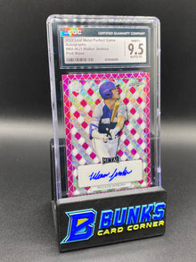 2022 Walker Jenkins Pink Wave Auto 4/6 CGC 9.5/10
