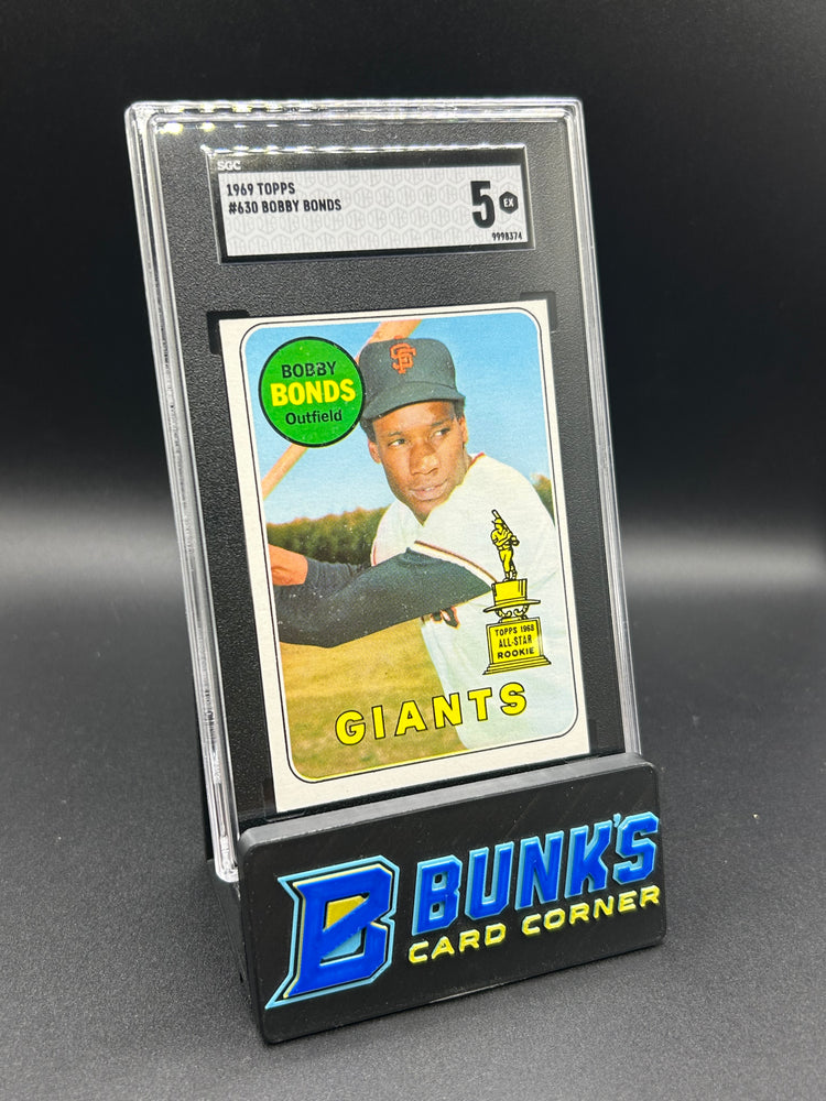 1969 Bobby Bonds Topps #630 SGC 5