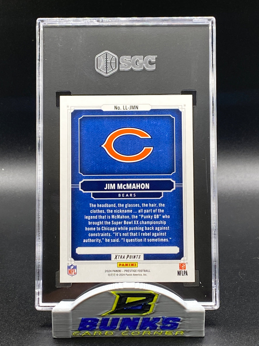2024 Jim McMahon Xtra Points Gold 63/75 SGC 10