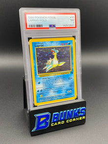 Lapras Holo Fossil PSA 7