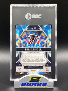 2024 Michael Penix Jr. Rookie Card - Prizmatic Green Prizm (Box B5)