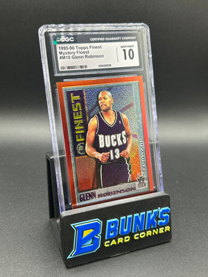 1995-96 Glenn Robinson Topps Finest Mistery Finest CGC 10