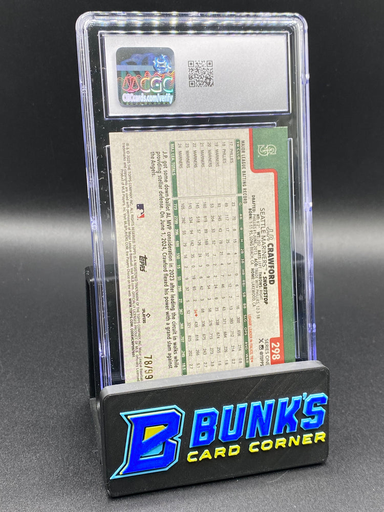2025 JP Crawford Vintage Stock 78/99 CGC 10