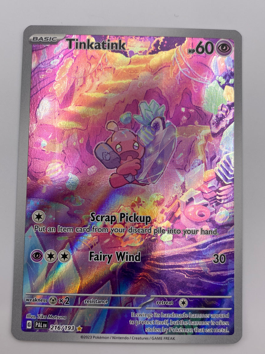 Tinkatink Illustration Rare Paldea Evolved NM