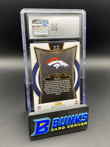 2024 Bo Nix Red & Yellow Shock Rc CGC 10