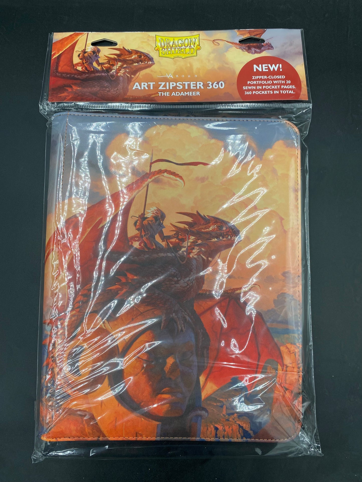 Dragon Shield Art Zipster 360 The Adameer Binder