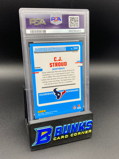2023 CJ Stroud Pink Rc PSA 9