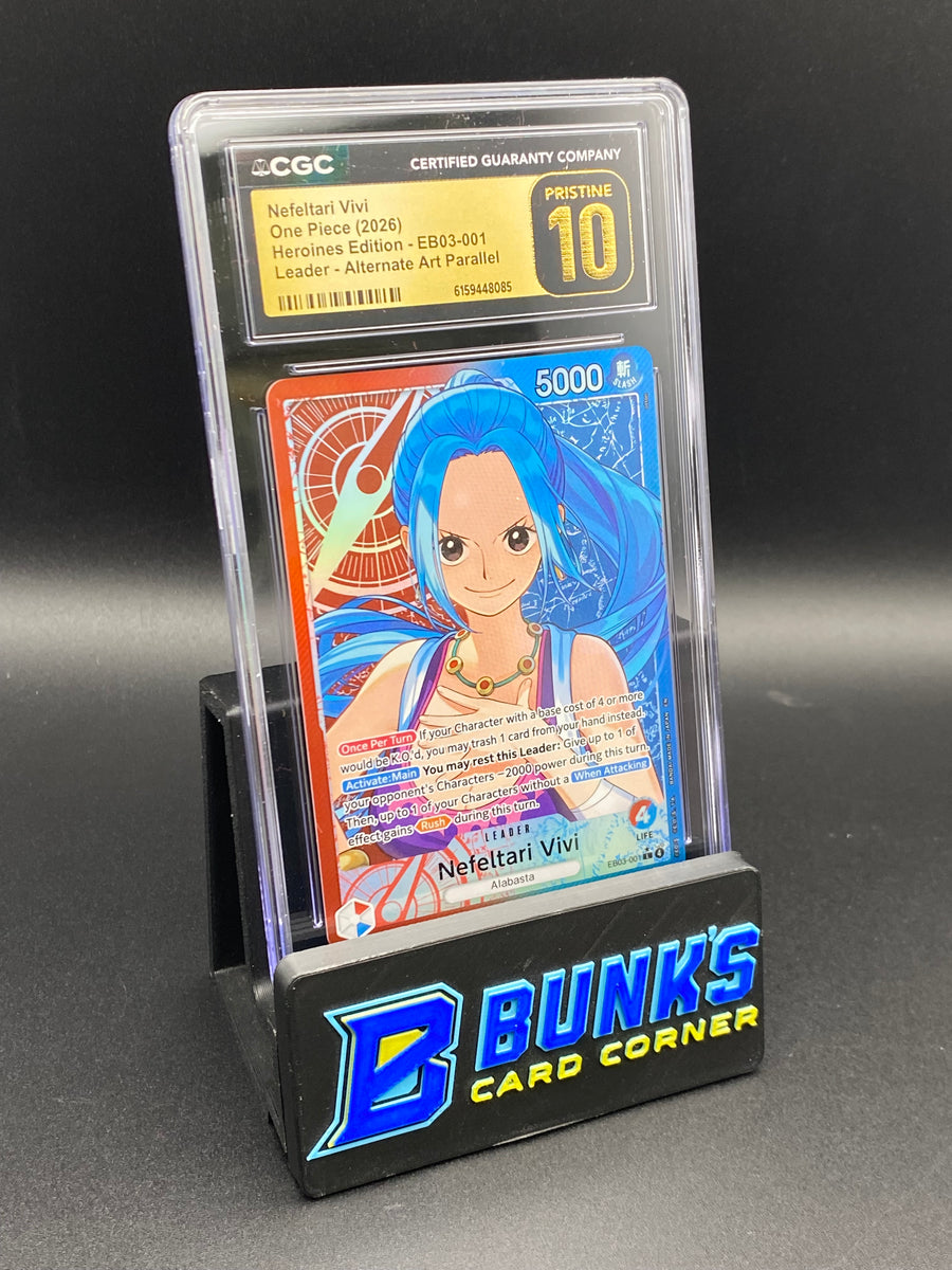Nefeltari Vivi Leader Alt Art Parallel EB03-001 CGC PRISTINE 10