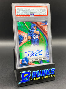 2024 Dalton Rushing Auto Green Ref. 14/99 PSA Auto 10