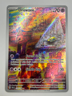 Drowzee Illustration Rare Scarlet & Violet Base NM