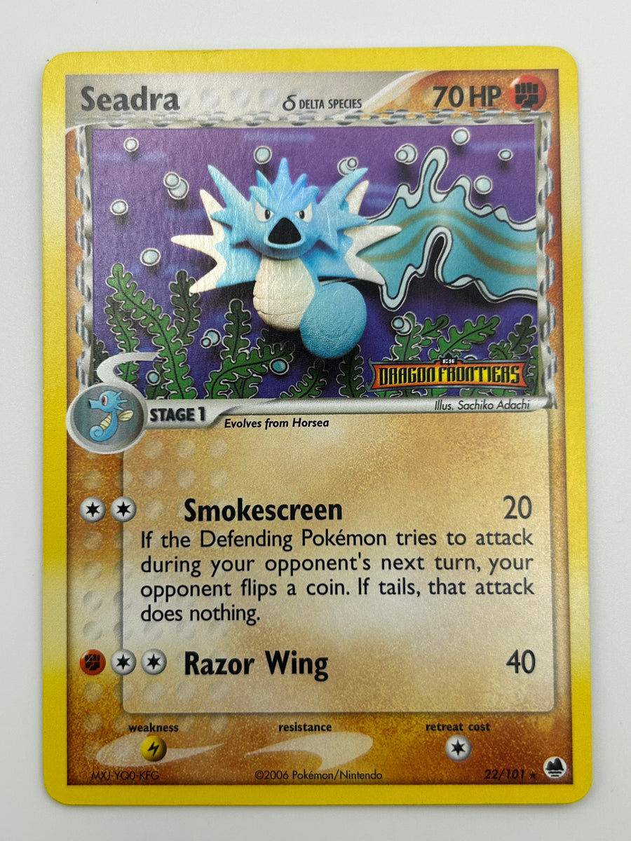 Seadra Reverse Holo Dragon Frontiers LP-MP
