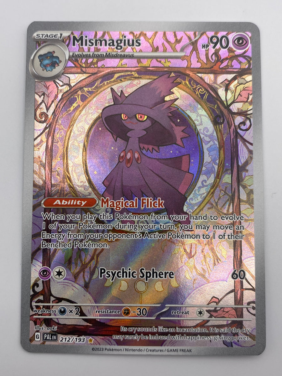 Mismagius Illustration Rare Paldea Evolved NM