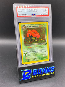 Dark Vileplume Holo Rocket PSA 6