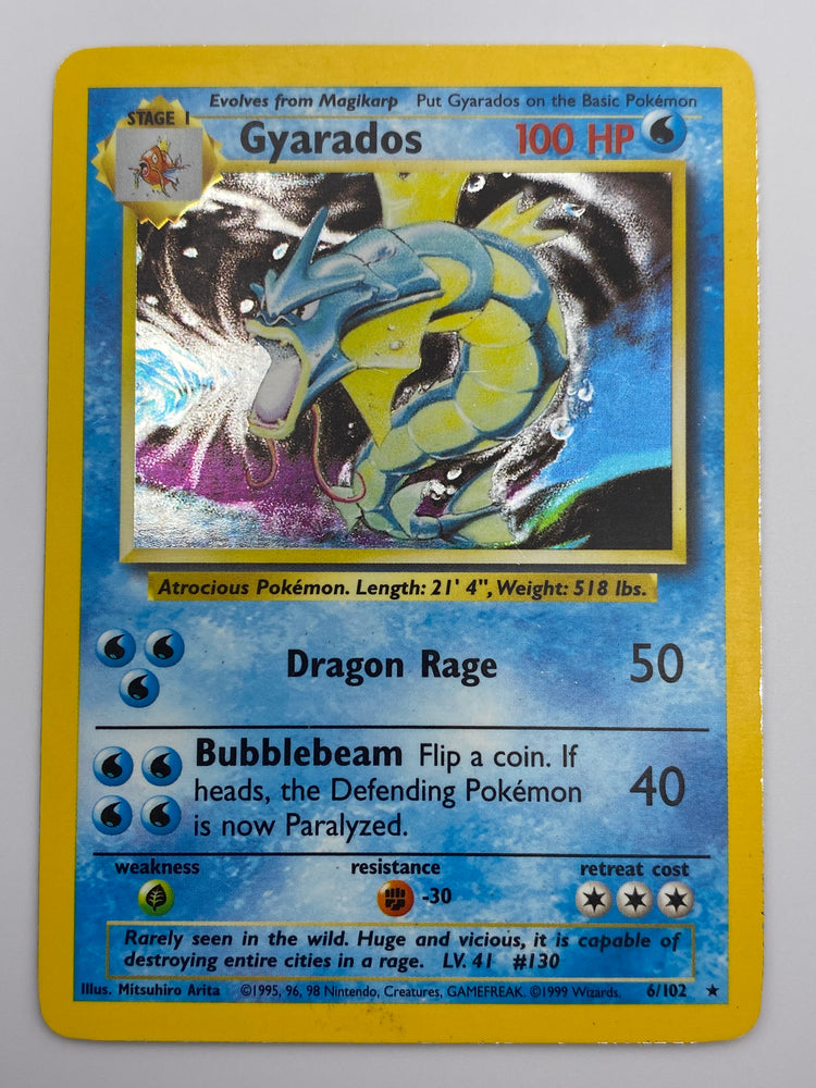 Gyarados Holo Base Set MP