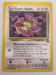 Team Rocket's Meowth Promo LP