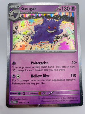 Gengar Holo 151 NM